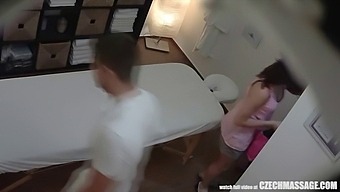 Intense Lovemaking On A Massage Table With Czech Massage