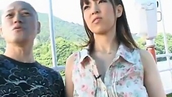 Interracial Babe An Mashiro Enjoys Outdoor Public Sex