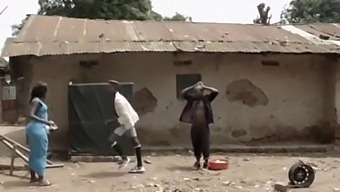 Big Black Cock Drills In Africa