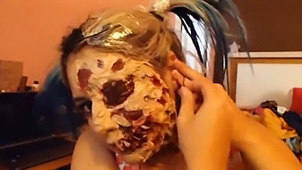Learn How To Create A Halloween-Inspired Burned Makeup Look With This Tutorial •