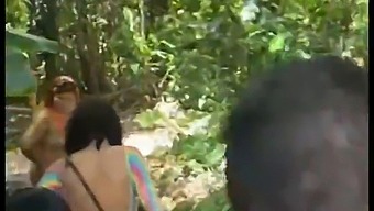 A Group Adventure To A Beach Party With Wild Sexual Activities