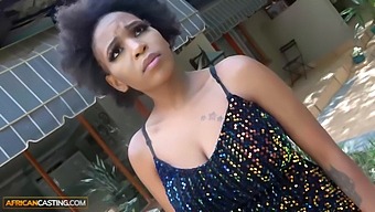 African Model Auditions For Agent And Gets Her Ass Pounded