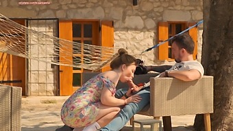 Verified Russian Wife Enjoys Outdoor Sex With A Neighbor In The Countryside