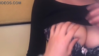 A Busty Japanese Teen'S Breasts Are Sensually Touched