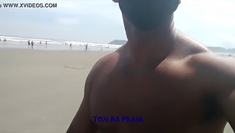A Guy Named Ton Takes A Beach Stroll In The Morning