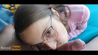 Nicoli'S First-Time Deep Fucking And Oral Pleasure In Homemade Video