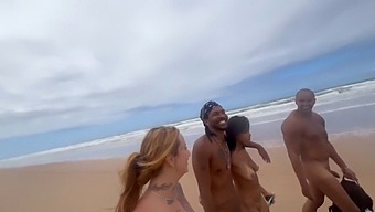 Nudist Beach Adventure With Hot Friends And An Insider'S View