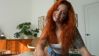 Sinatra Monroe'S Red Hair Sexy Photos And Video In Hd.