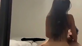 A Young Woman Rides A Big And Wealthy Penis